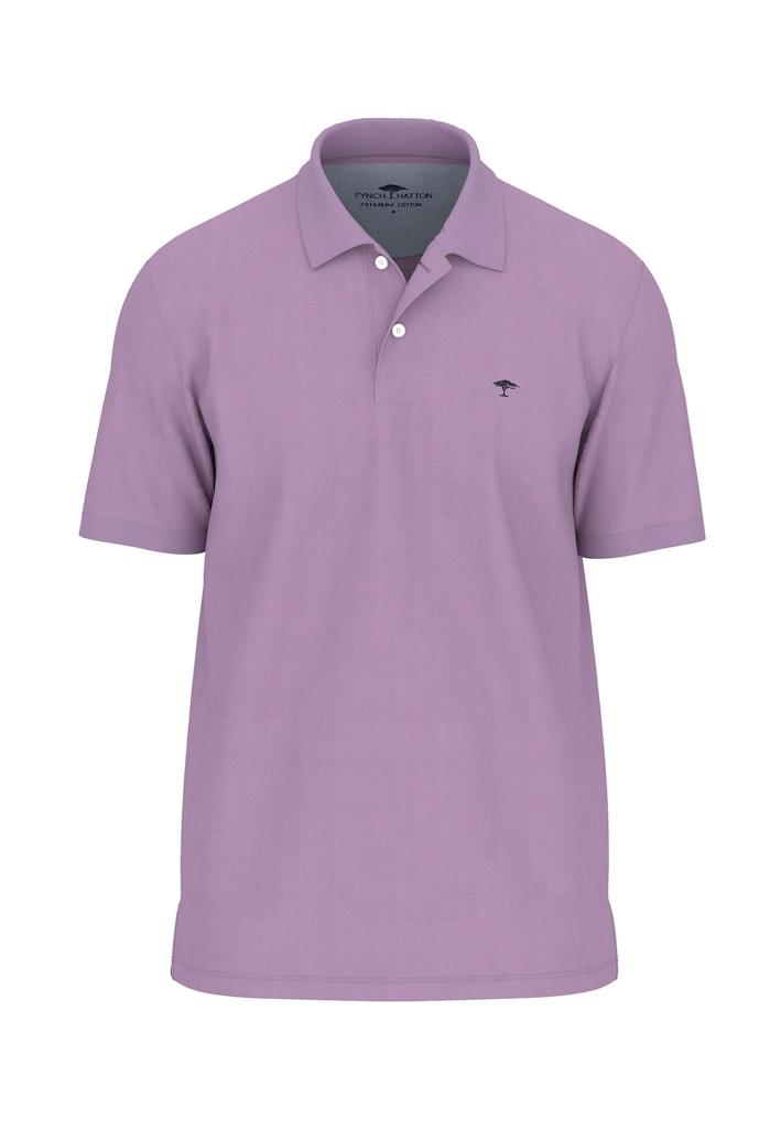 Basic Polo, Premium Cotton Violett L