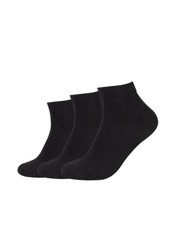 Unisex Socken (3 Paar) - Schwarz / 47-49