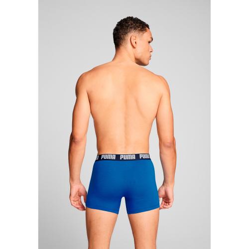 PUMA Herren Unterhose MEN EVERYDAY BASIC BOXER 2P M in Blau