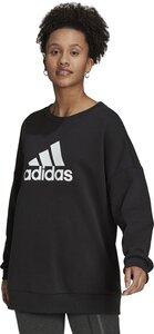 ADIDAS Damen Sweatshirt W FI BOS CREW S in Schwarz