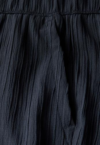 Wide Leg Crinkle Hose 36/30 - Deepwater Blue