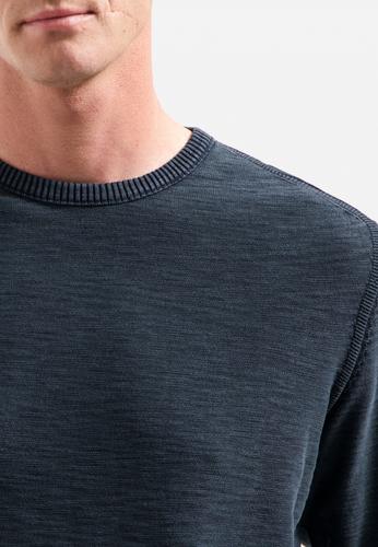 Pullover Crewneck Garment Dyed + Stone Washed XXL Regular Fit - Night