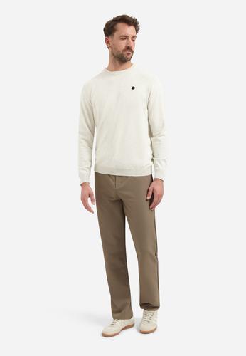 Pullover Crewneck 2 Coloured Melange L Regular Fit - Kit Melange