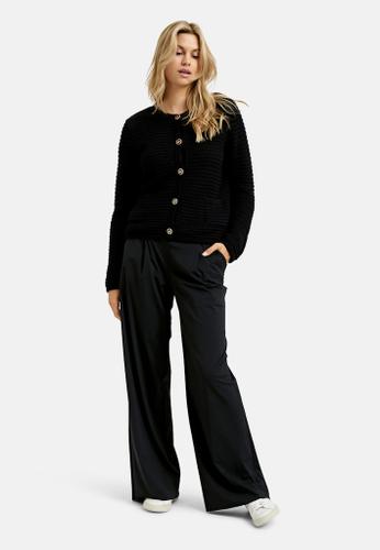 1/1 sleeve chanel cardigan with pockets Blau M