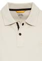 Kurzarm Poloshirt aus einem Baumwollmix M Regular Fit - Beige