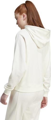 ADIDAS Damen Kapuzensweat Signature Graphic Embroidery French Terry Loose M in Weiß