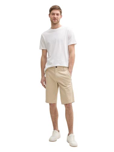 Slim Chino Shorts 38 Slim Fit - Beige Triangle Print