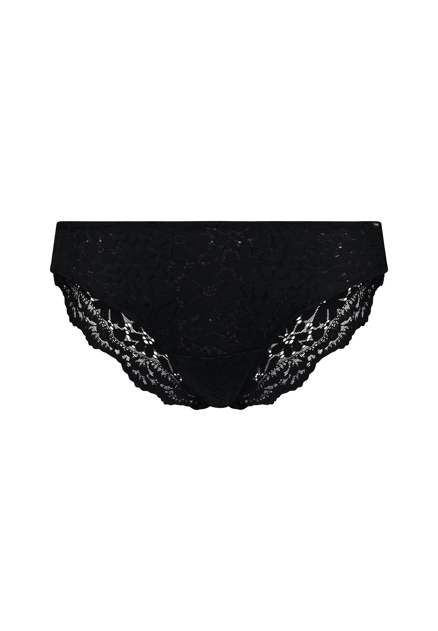 Skiny Damen Rio Slip Wonderfulace 42 - Black