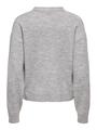 JDYVITTORIA L/S HEART CARDIGAN KNT S Knit Fit - Light Grey Melange