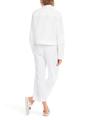 Jacke mit Lochmuster 36 - White