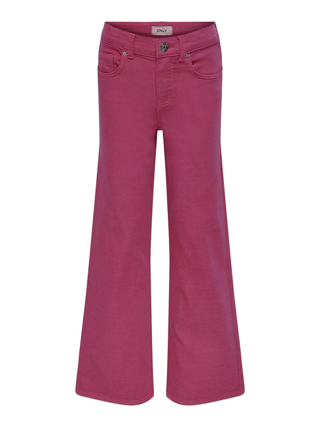 KOGJUICY-RAIN HW WIDE PANT PNT 164 Weiter Beinschnitt - Fuchsia Purple