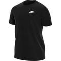 NIKE Herren T-Shirt M NSW CLUB TEE M in Schwarz