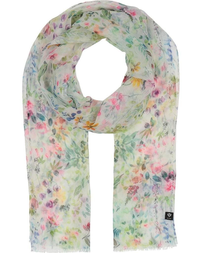 Schal Polyester Schal Weiß OS