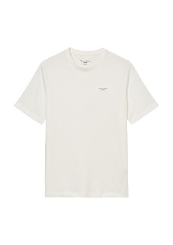 T-Shirt regular M - Silky White