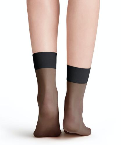 FALKE Pure Matt 20 DEN Damen Schwarz 39-42