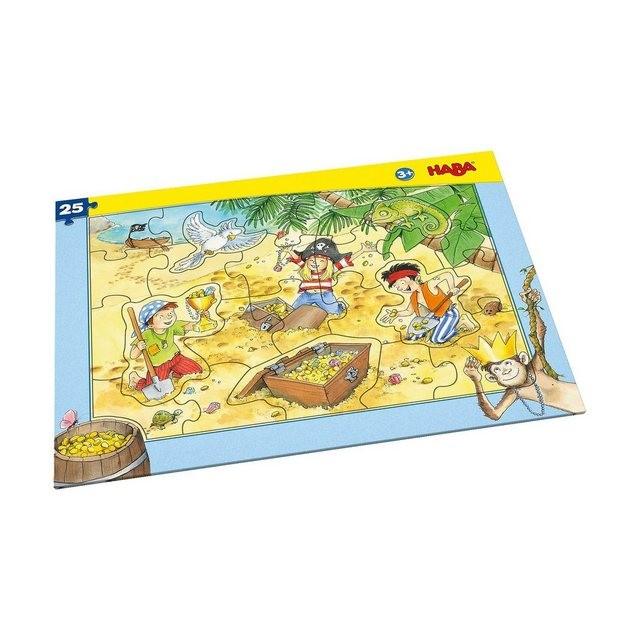 Haba Rahmenpuzzle 25 Teile - Piratengold