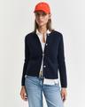 Gestrickte Jacke aus Baumwolle S - Evening Blue