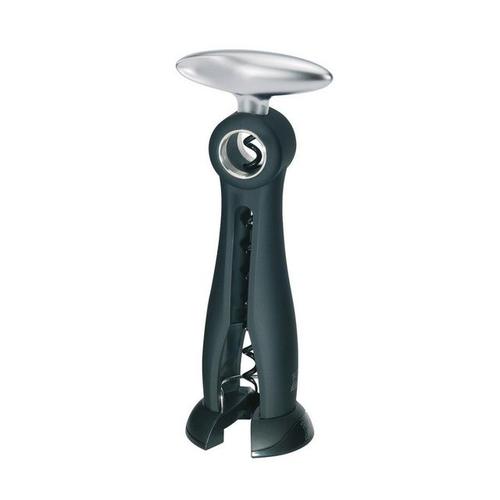 Peugeot Salma Spindelkorkenzieher mit Kapselschneiderring 19cm, schwarz - Default Title