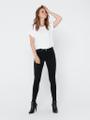 ONLMOSTER S/S O-NECK TOP NOOS JRS XS Normal geschnitten - White