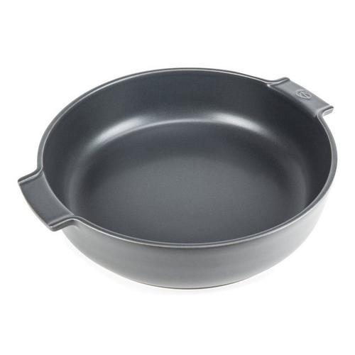 PEUGEOT Auflaufform »Appolia rund, Schiefergrau, 34 cm«, Keramik