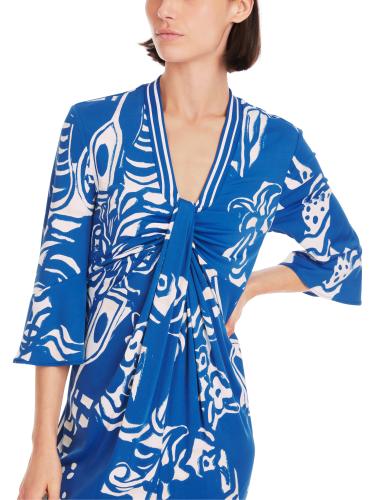 Kleid mit Knoten-Detail 42 - Gentian