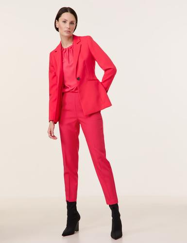 Taillierter Blazer mit Stitchings 36 Tailliert - Cherry Red