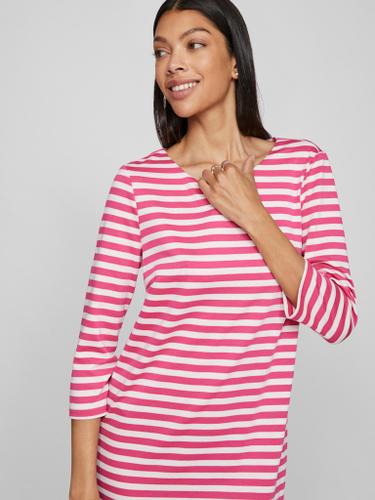 VININNY 3/4 O-NECK DRESS - NOOS Rosa S