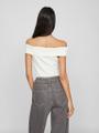 VISAHIA OFF SHOULDER TOP Weiß XL