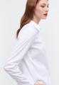 Signature Shirt Bluse Popeline Langarm Weiß 34/Langarm