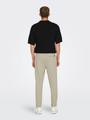 ONSLINUS CROP TAP 0192 PANT L Verjüngt und verkürzt - Silver Lining