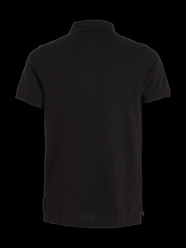 TOMMY HILFIGER Poloshirt »SLIM FIT POLO S/« - Schwarz / M