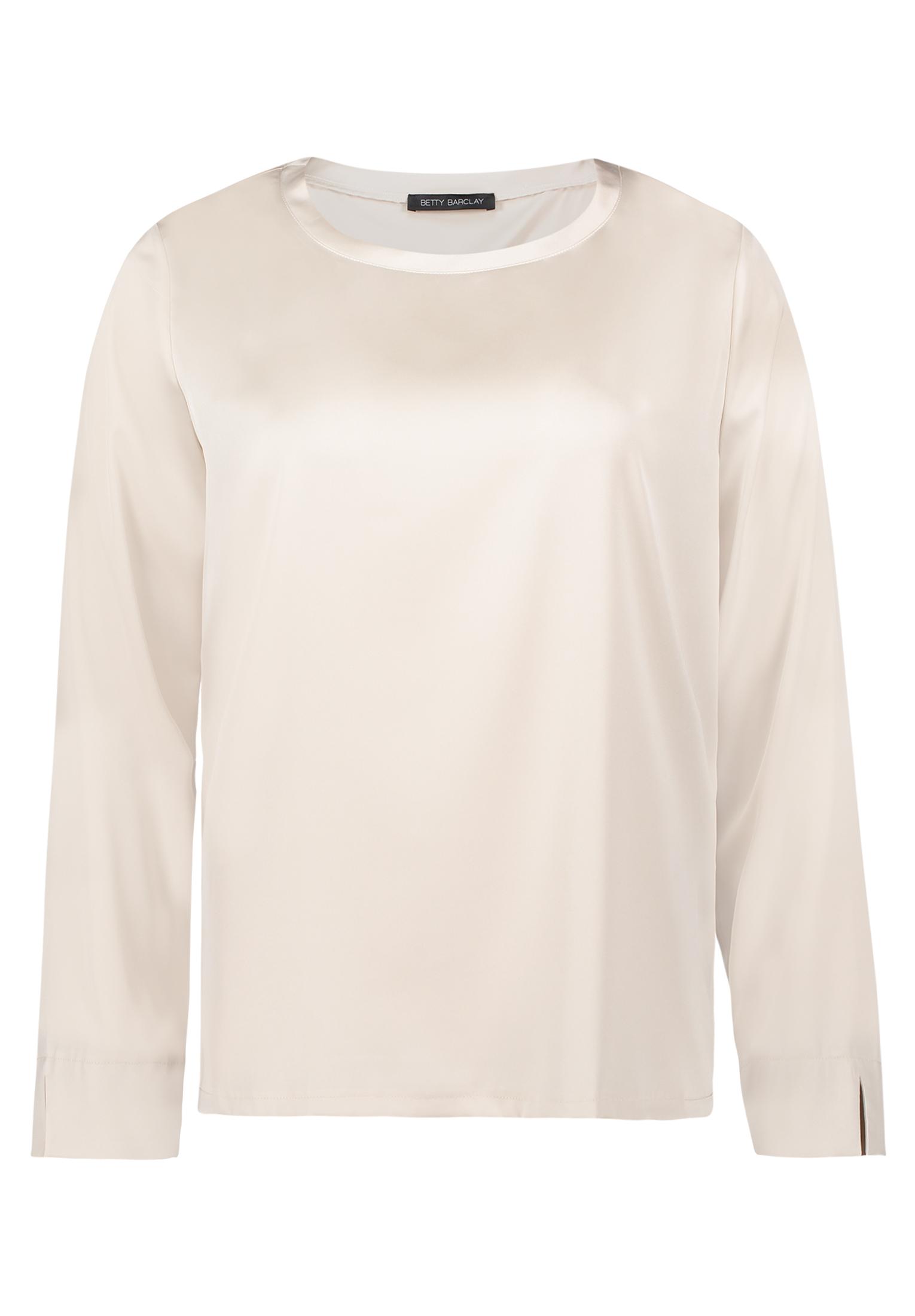Schlupfbluse 38 Figurumspielend - Beige
