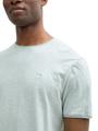 T-Shirt in Melange Optik XXL Regular Fit - Light Ice Blue