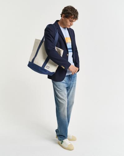 GANT USA Sailing Print Graphic T-Shirt Blau L