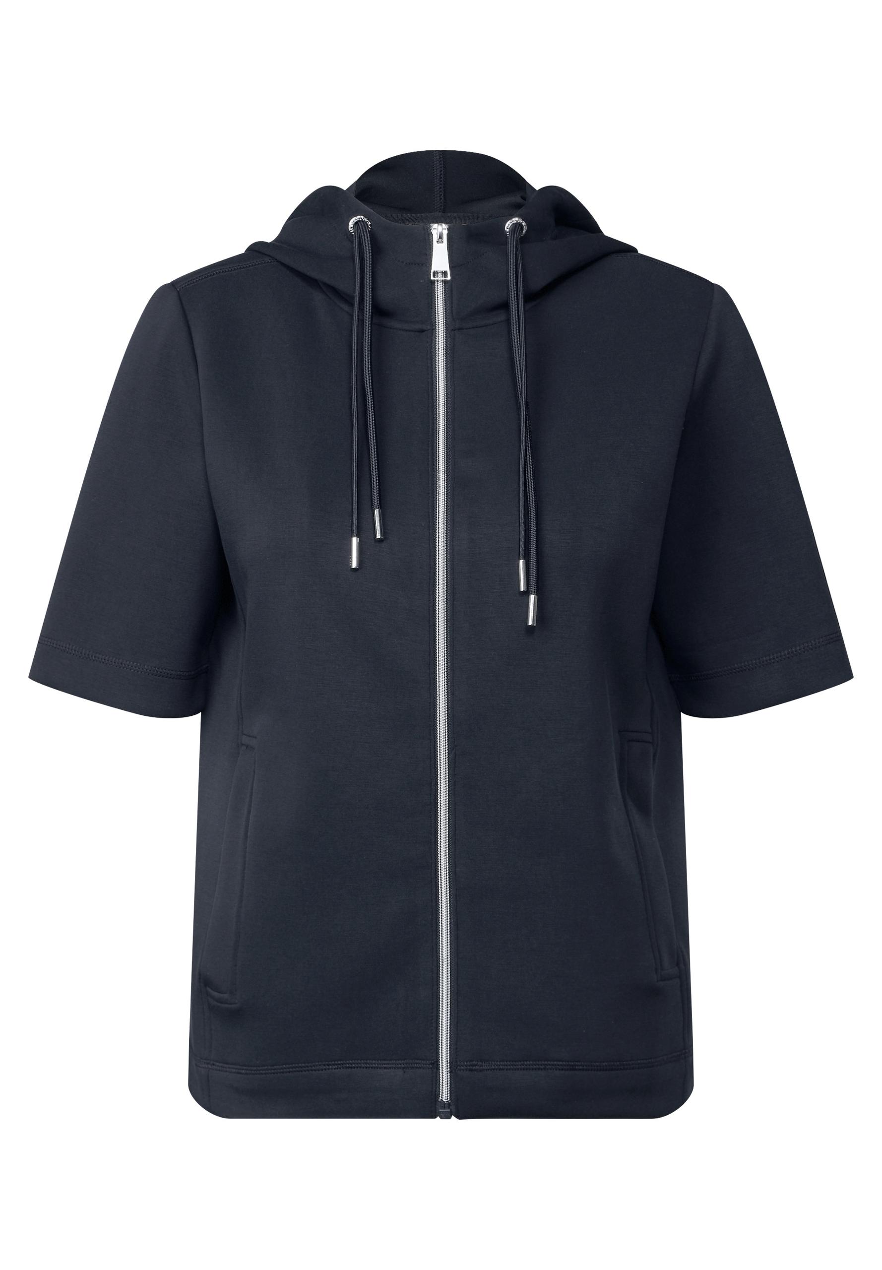 Kurzarm Sweatjacke M - Universal Blue