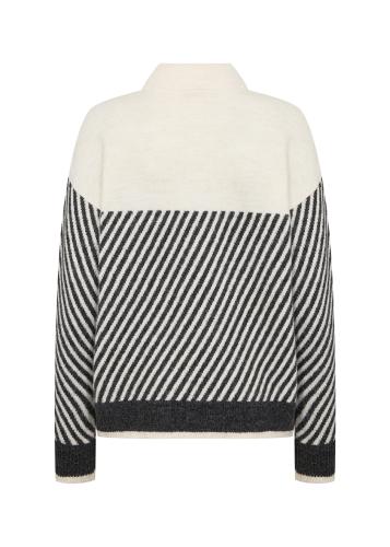 SC-NESSIE STRIPE 71 L - C Cream Melange Combi