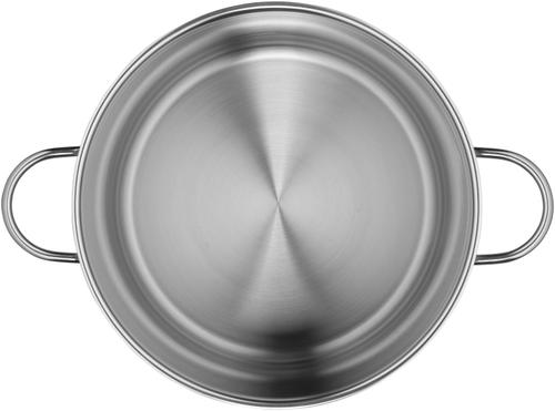 Gemüsetopf mit Edelstahldeckel, 28 cm