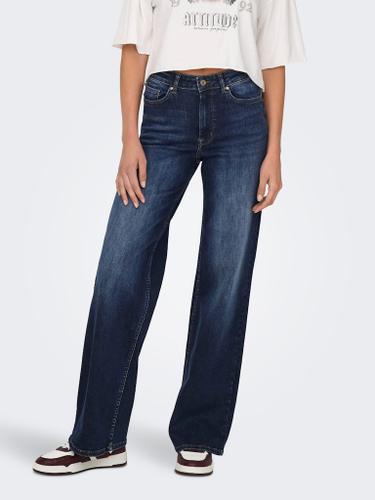 ONLMADISON BLUSH HW WIDE DNM REA081 NOOS Blau S/32