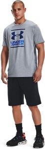 UNDER ARMOUR Herren Kurzarm GL FOUNDATION SS T S in Grau