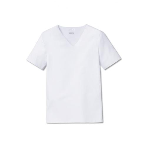 T-shirt V-Ausschnitt 4 - Weiss