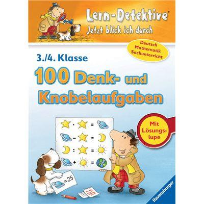 Ravensburger Buch - Lernhilfen - 100 Denk- und Knobelaufgaben (3./4. Klasse)
