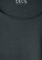 T-Shirt in Unifarbe S - Slate Khaki