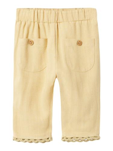 NBFDAMLA LOOSE PANT LIL 56 Locker geschnitten - Taos Taupe