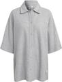 ADIDAS Damen Lounge Terry Loop Hemd S in Silber