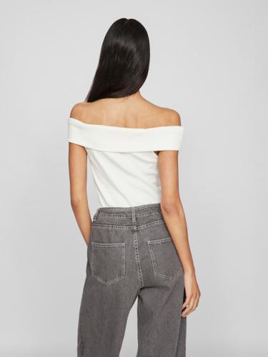 VISAHIA OFF SHOULDER TOP Weiß XL
