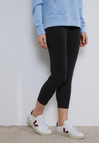 3/4 Leggings L - Black