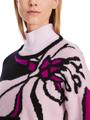 Sweater mit platziertem Flower-Dessin 38 - Alpine Rose