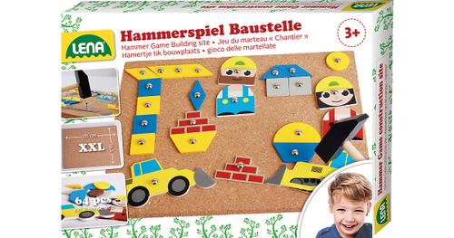 Lena - Holzspielzeug - Hammerspiel Baustelle