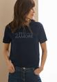T-Shirt mit Wording M - Universal Blue