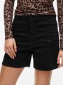 VIJAF HW DESTROY DENIM SHORTS 36 Locker geschnitten - Black Denim